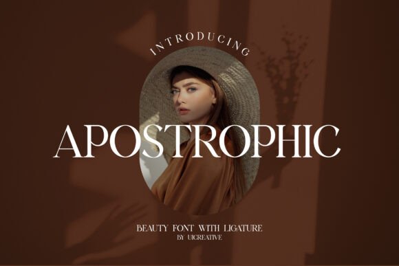 Apostrophic Serif Font for Small Business Branding That Feels Elegant