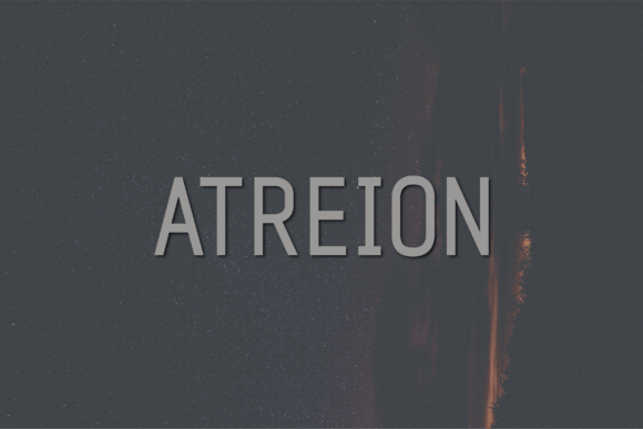 Atreion: A Modern Sans Serif for Web Design