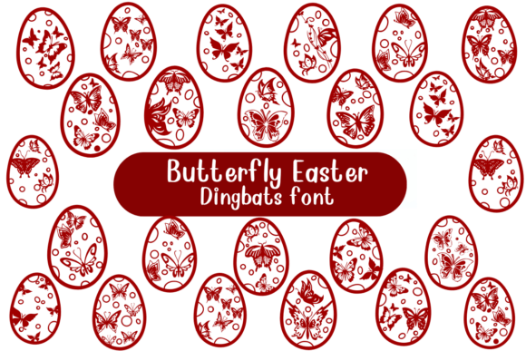 Butterfly Easter Font: A Marketer’s Look at This Dingbat
