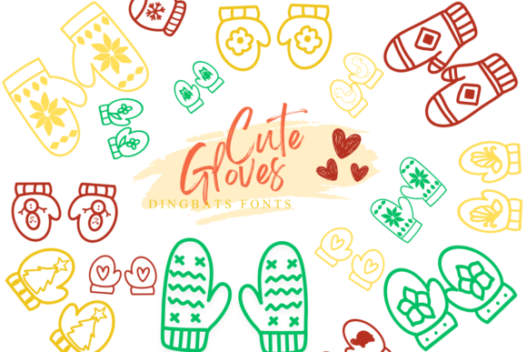 Cute Gloves Font for Modern Web and Digital Branding
