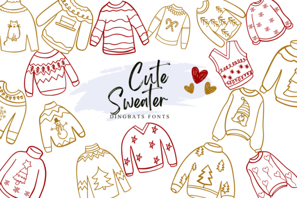 Cute Sweater: A Designer’s Honest Review of This Dingbats Typeface