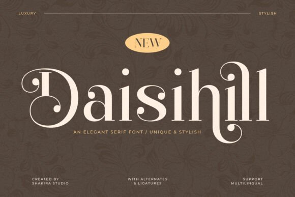 Daisihill Serif Font: A Small Business Brand Upgrade Review