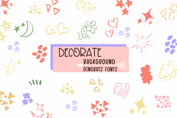 Decorate Background Font