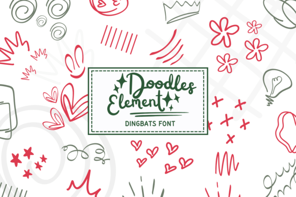 Doodles Element Font