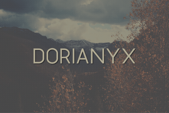 Dorianyx: A Font for Polished Branding