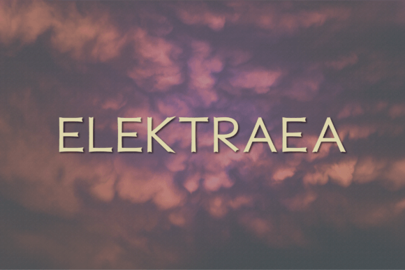 Elektraea: A Premium Sans Serif for Campaigns