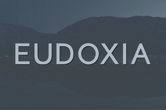 Eudoxia: A Refined Sans Serif Font for Consistent Branding