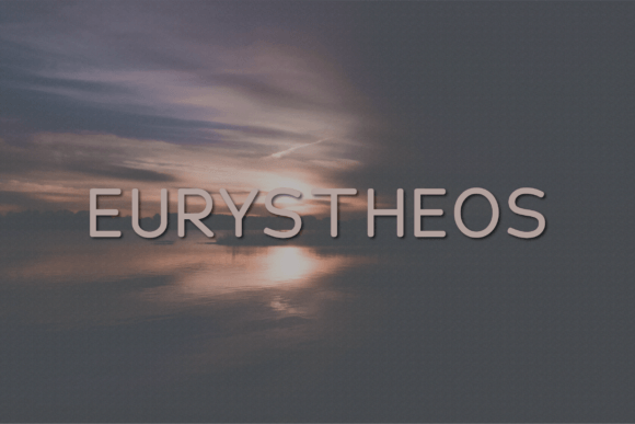 Eurystheos: A Modern Sans Serif Font