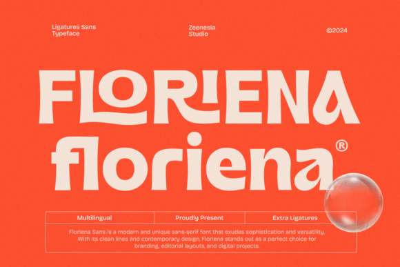Floriena Sans Serif Font for Standout Marketing Content