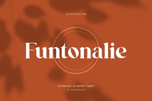 Funtonalie: A Serif Font That Brings Handmade Products to Life