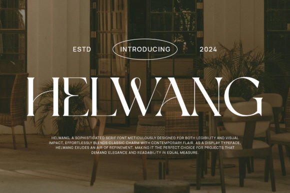 Helwang: The Serif Typeface That Turns Pages into Stories