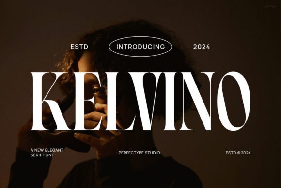 Kelvino Is the Elegant Serif Font Your Brand Identity Needs