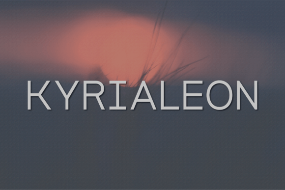 Kyrialeon: A Font for Business Brilliance