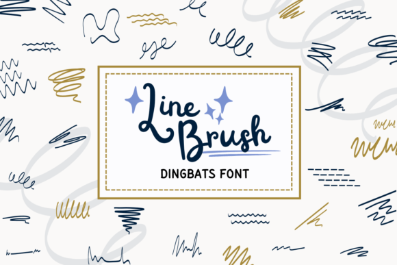 Line Brush: A Creative Font for Marketers