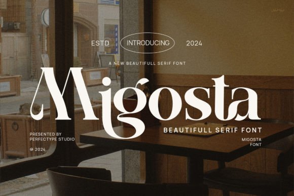 Migosta Serif Font: Refined Elegance for Editorial Design