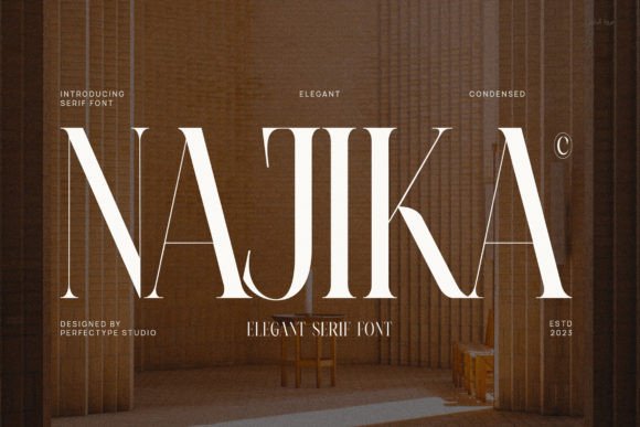 Najika Font Review: Elegant Serif for Editorial Design