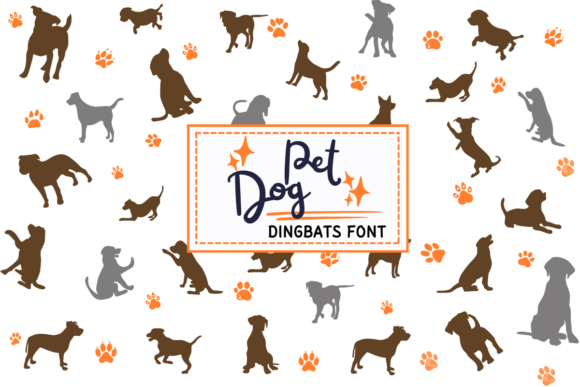 Pet Dog Font: Canine Style for Creative Design