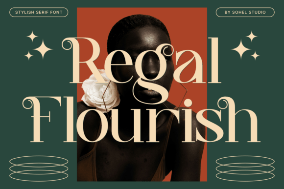 Regal Flourish: A Serif Font for Editorial Design