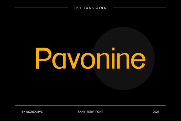 Why Pavonine Is the Sans Serif Font That Cleans Up Campaign Visuals