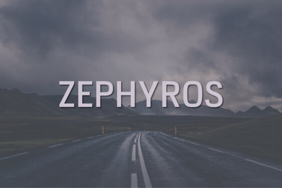 Zephyros: A Font for Business Clarity